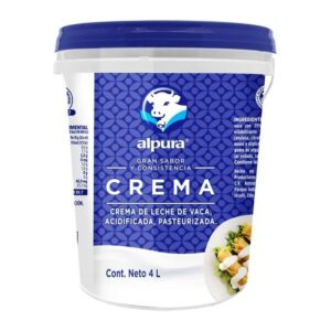 CREMA ALPURA PIEZA 4 L
