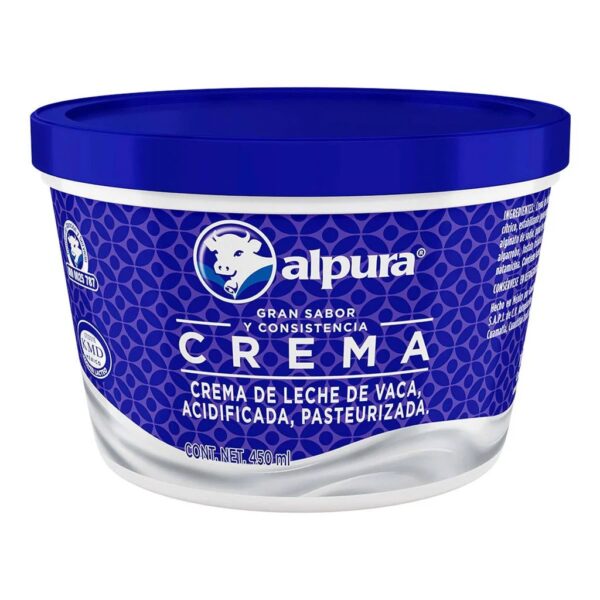 CREMA ALPURA PIEZA 450 ML
