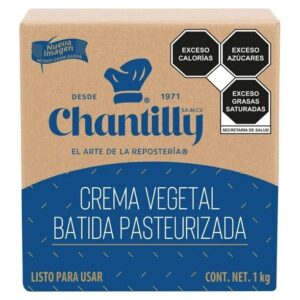 CREMA BATIDA CHANTILLY PIEZA 1 KG